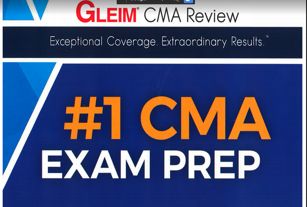 GLEIM CMA 2019 كتاب جيلم 2019