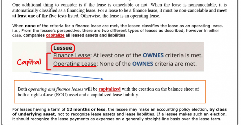 Lease (LOS 2020) شرح سامح الليثي 6